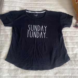 Rae Dunn Sunday Funday tee